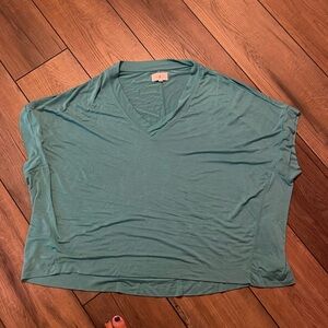 Lou & Grey Teal Short Sleeve Tee